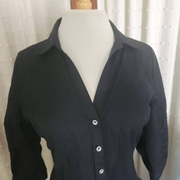 FDJ French Dressing Jeans button-up top - Picture 2 of 12